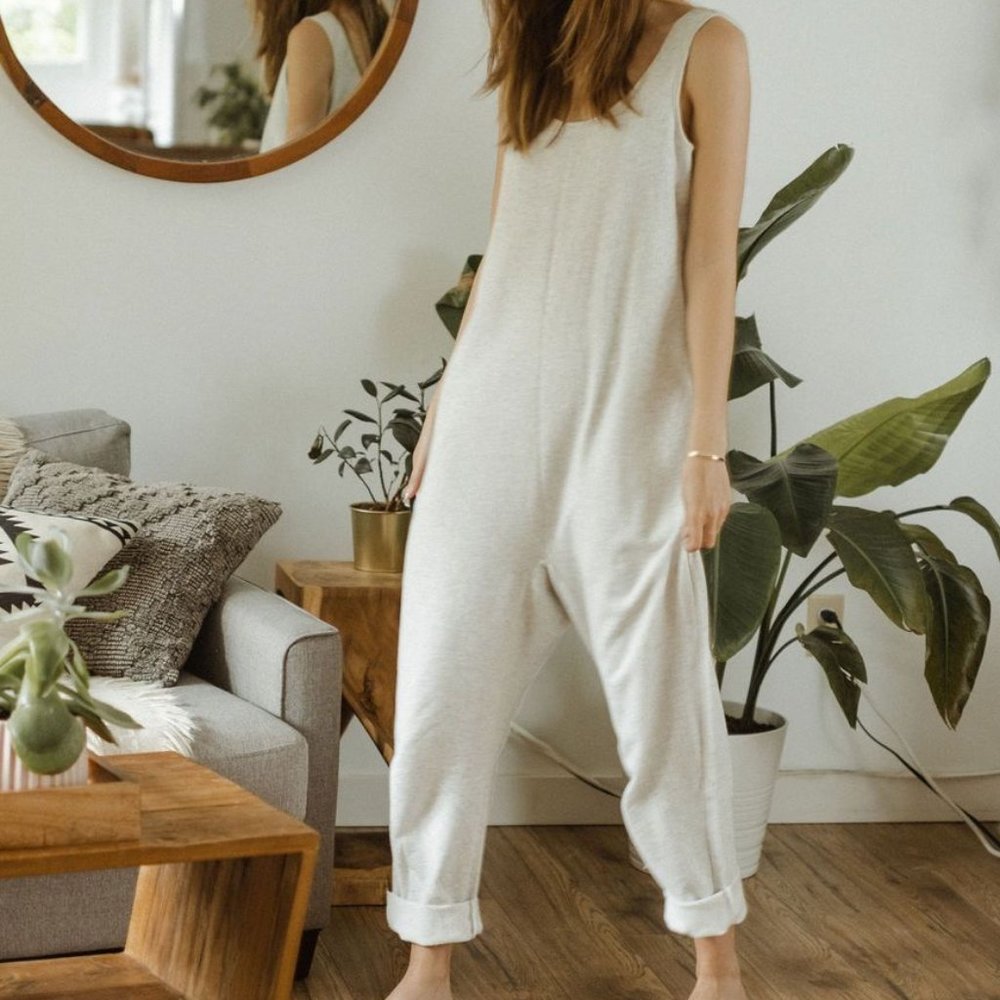 Jackson Rowe Overalls - Grey Ash - XS